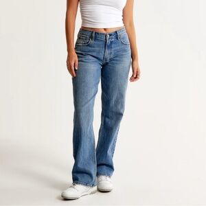 Abercrombie Curve Love Low Rise The Baggy Jean